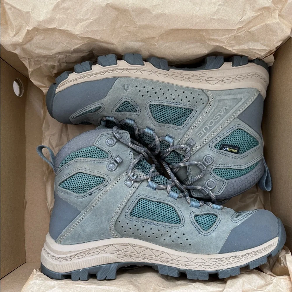 Vasque Blue and Gray Athletic Shoes - Picture 1 of 3